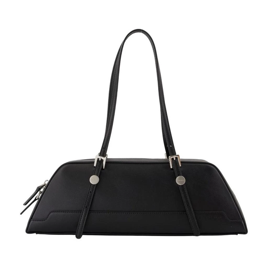 Marni Duffle Shoulder Bag - Leather - Black