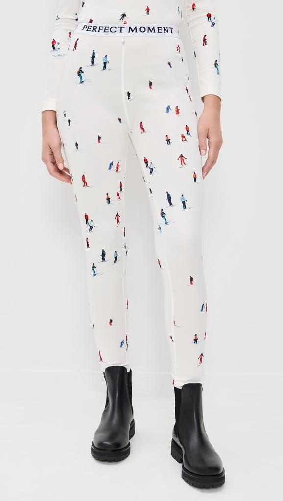 PERFECT MOMENT Printed Base Layer Leggings