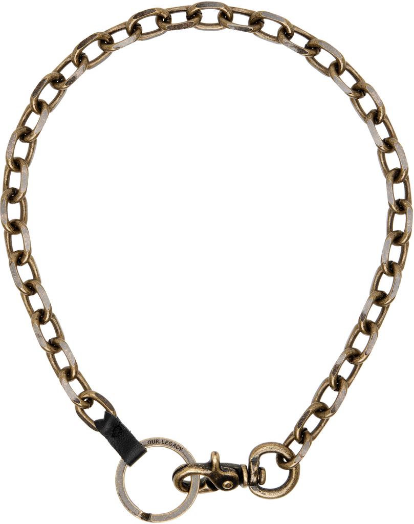Our Legacy Brass Barbwire Necklace - Necklaces - Free Shipping
