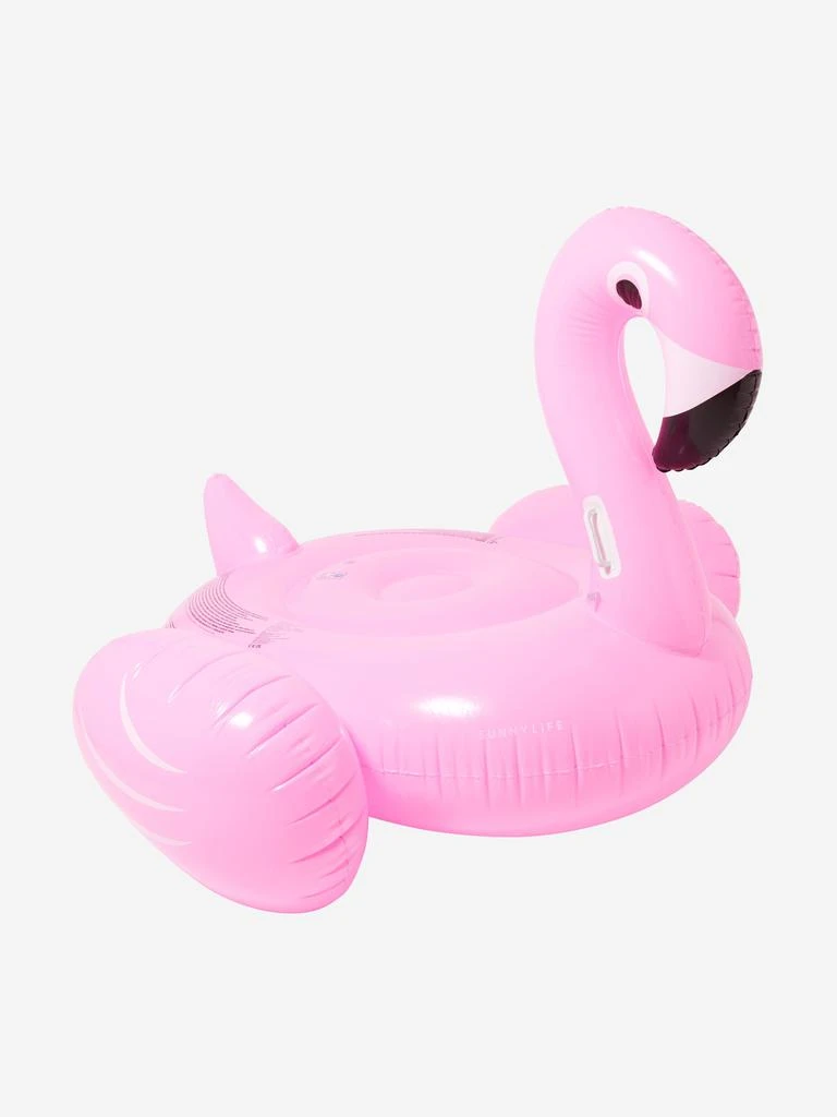 Sunnylife Sunnylife Girls Rosie the Flamingo Luxe Ride-On Float in Pink (155cm) 1