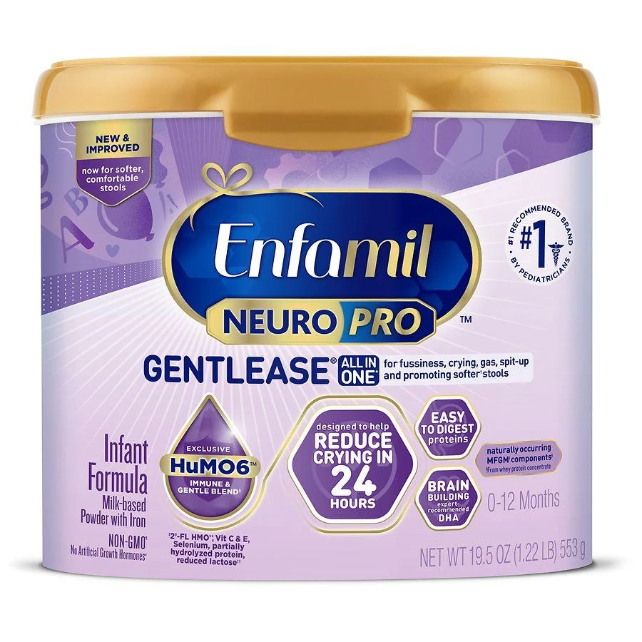 Enfamil NeuroPro Gentlease Infant Formula Powder Tub 1