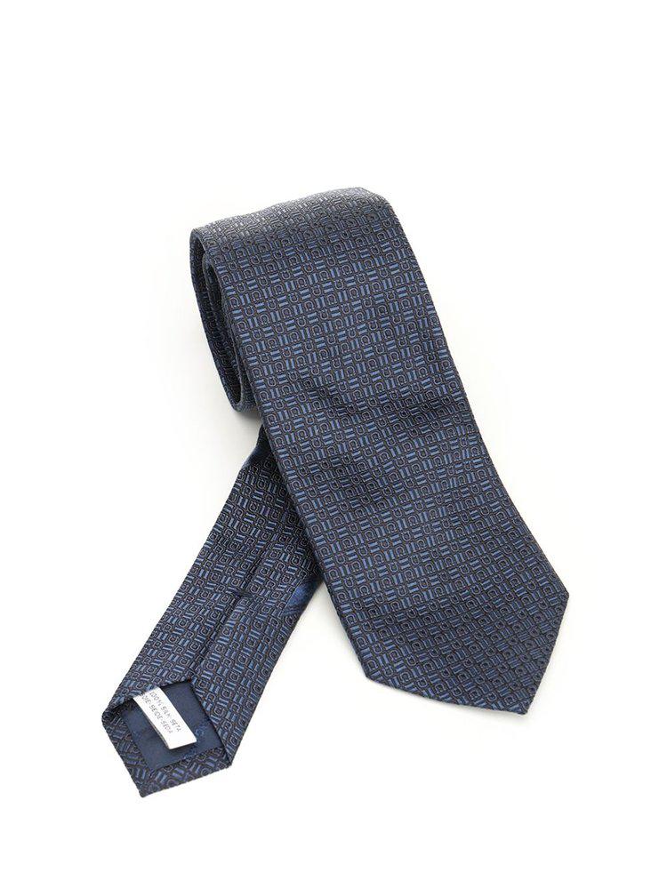 Salvatore Ferragamo Ferragamo Geometric Pattern Tie