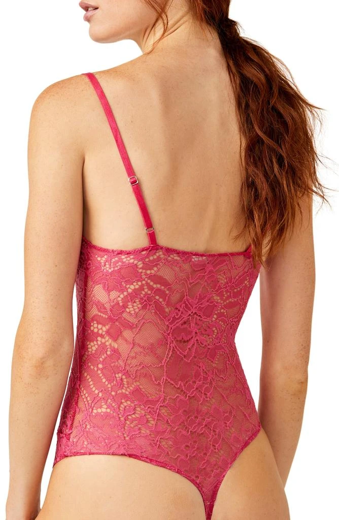 Free People Intimately FP Lace Night Rhythm Thong Bodysuit 3