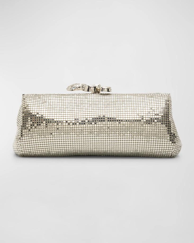 Whiting & Davis Embellished Evening Clutch Bag 1