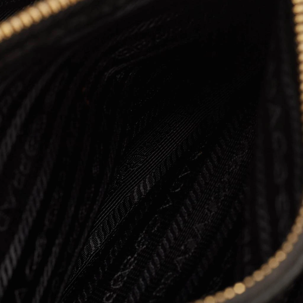 Prada Prada Black Nylon and Leather Top Handle Bag 10
