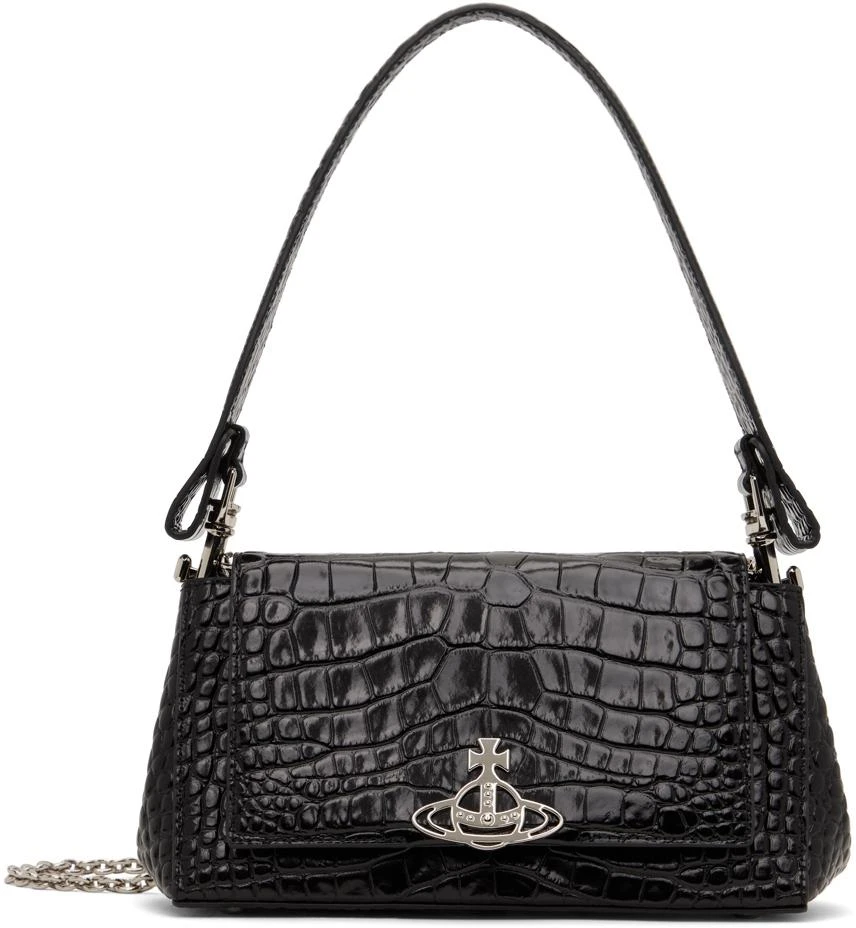 Vivienne Westwood Black Hazel Medium Bag 1