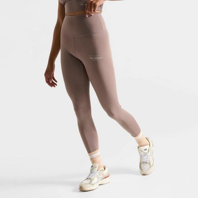 New Balance Women's New Balance Logo Performance Leggings 1