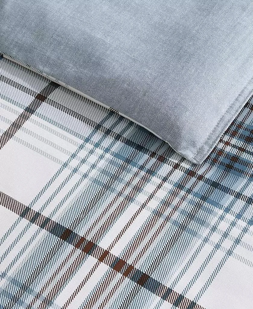 Eddie Bauer Alder Plaid Reversible 2 Piece Comforter Set 5