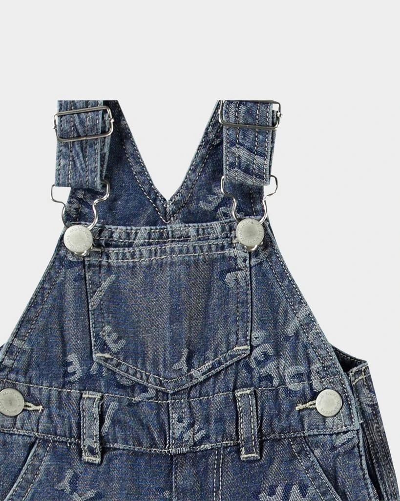 Molo Boy's Spot Denim Overalls, Size 9M-3 3