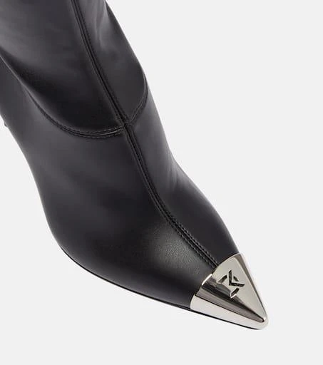 David Koma Faux leather over-the-knee boots 6
