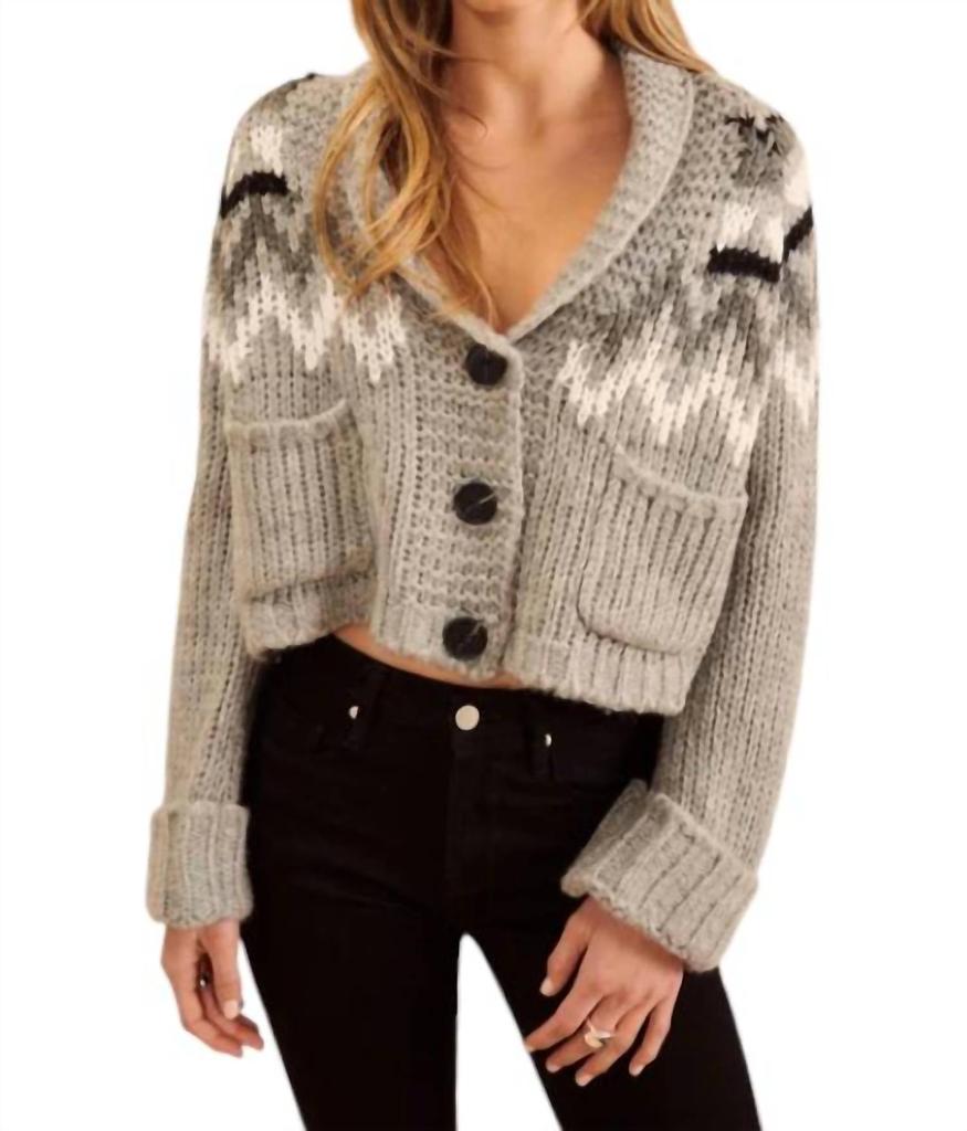 John + Jenn Brady Sweater In Blackcomb