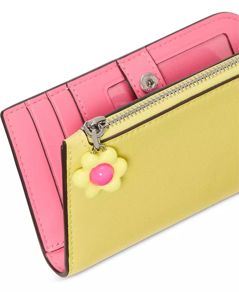 Kate Spade Devin Small Slim Leather Bifold Wallet 4