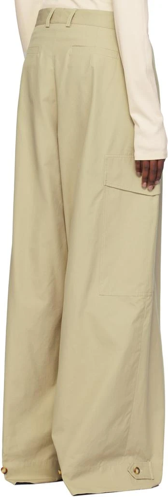 La Collection Beige Stein Trousers 3