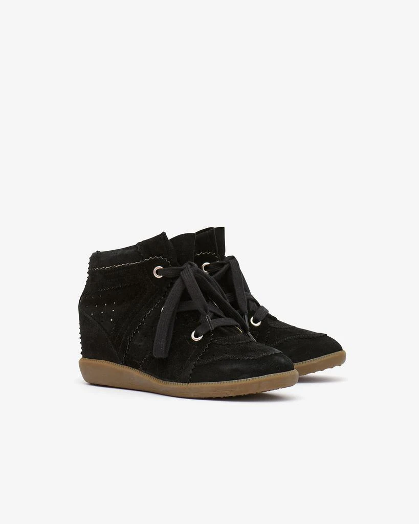 Isabel Marant ISABEL MARANT, BOBBY SUEDE SNEAKERS - Women - Black - 40 1