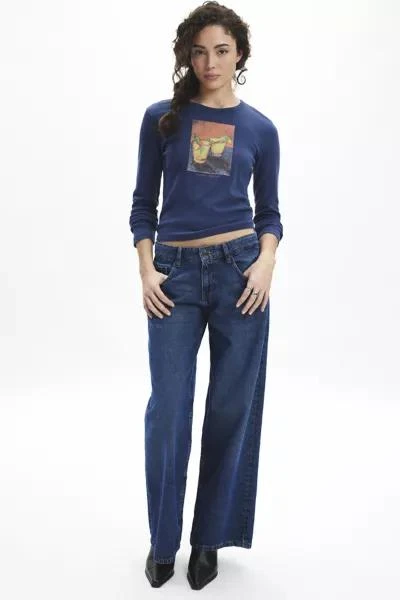 Urban Outfitters Après Dinner Graphic Long Sleeve Tee 5