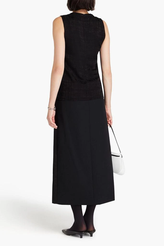 3.1 Phillip Lim Ruffled satin-jacquard top 3