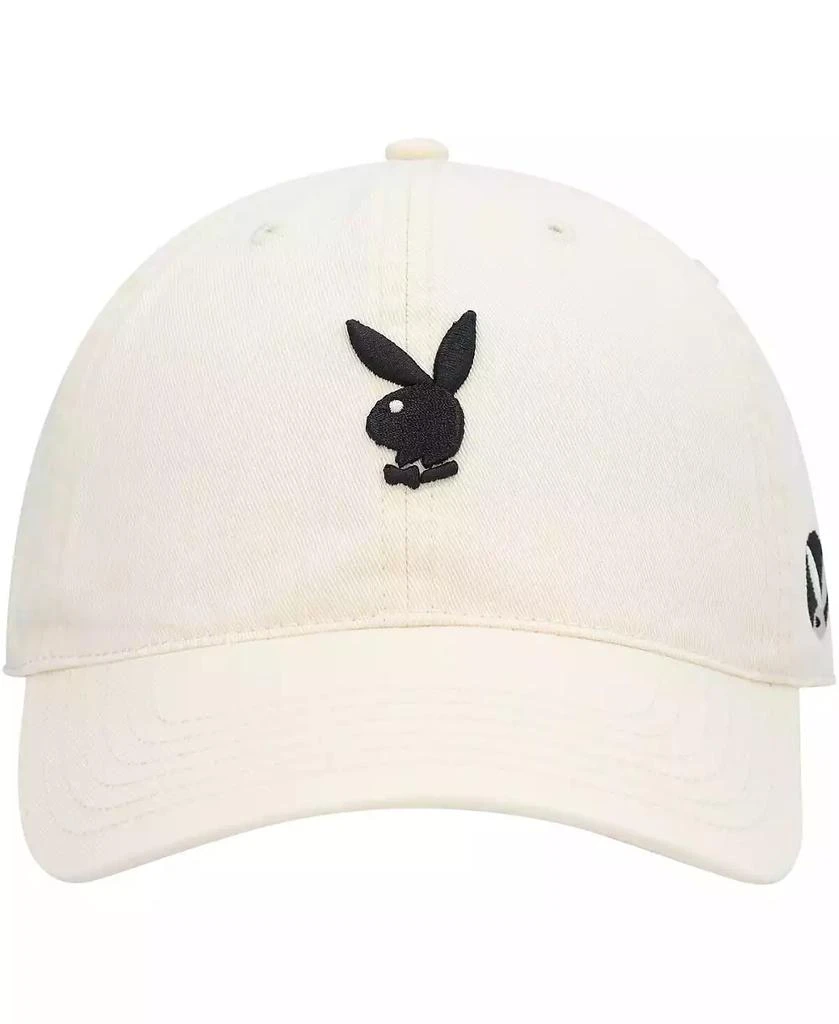 Playboy Men's Cream Micro Dad Adjustable Hat 2