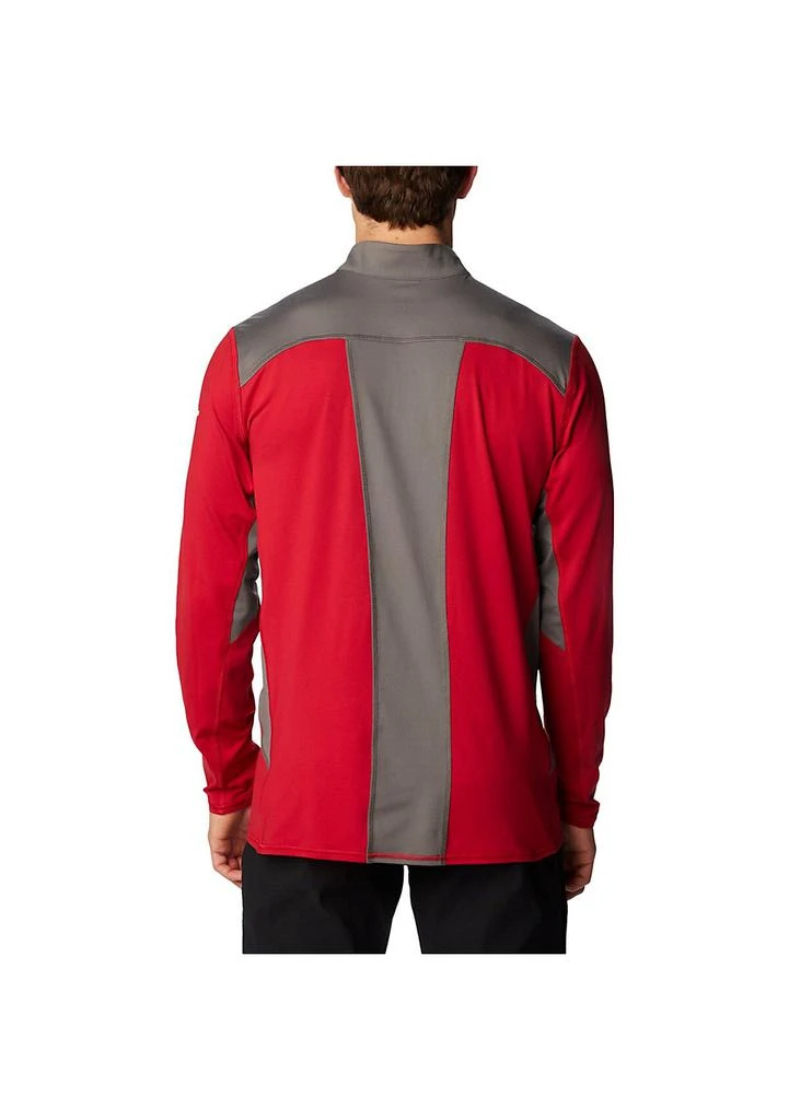 Columbia Alabama Crimson Tide NCAA Alabama Tide Tech Trail™ Omni-Shade Quarter-Zip Top 2