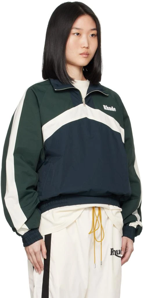 Rhude Navy Motorsport Track Jacket 2