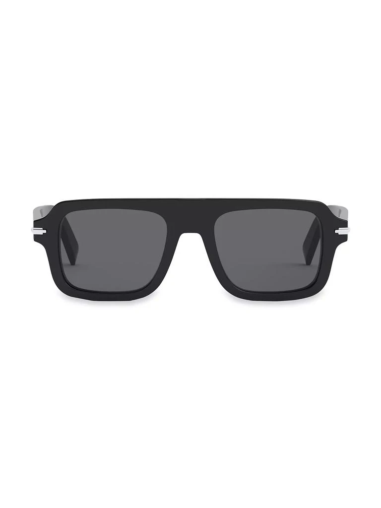 Dior DiorBlackSuit N21 52MM Rectangular Sunglasses 2