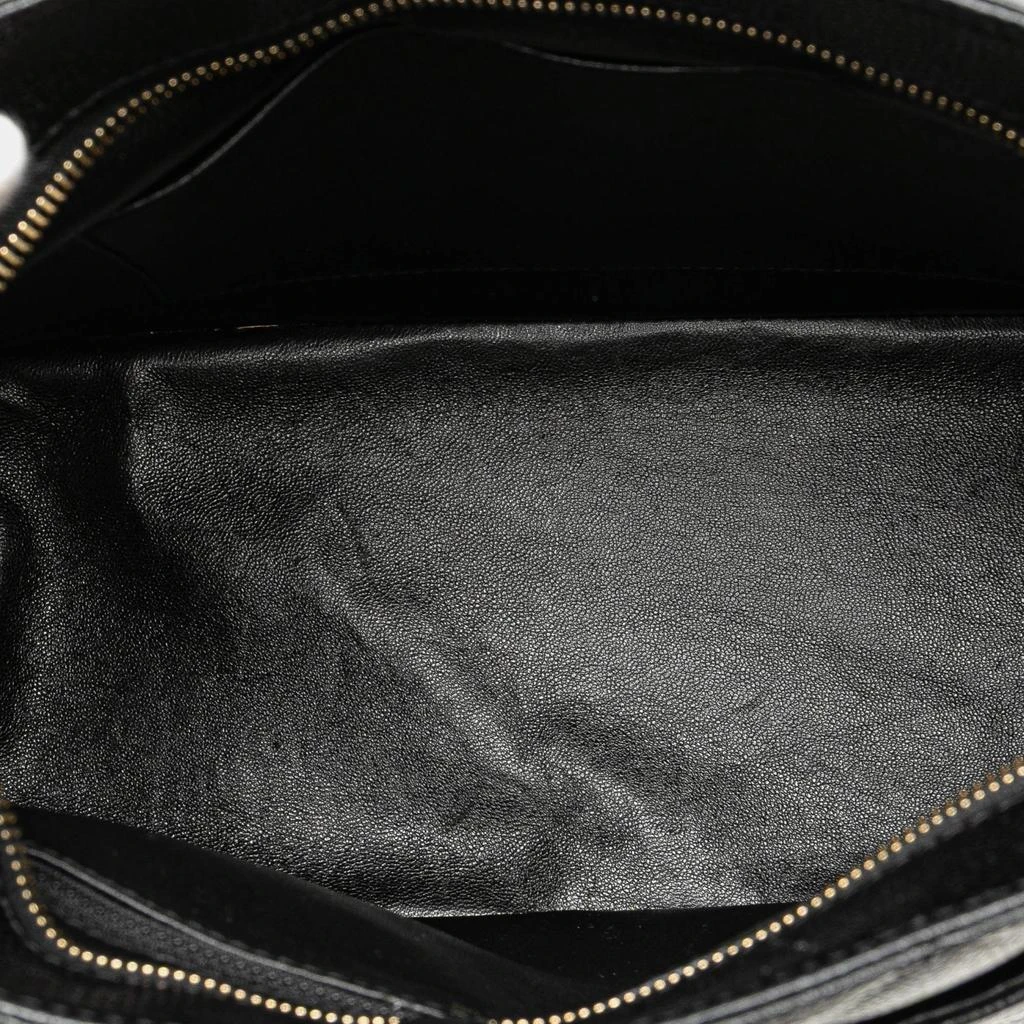 Chanel Chanel Black Caviar Medallion Tote  6