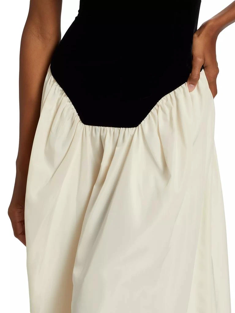 Rhode Georgina Two-Tone Dress 6