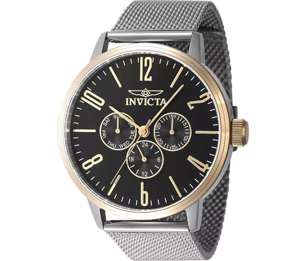Invicta Men's 47596 Specialty Quartz Chronograph Black Dial Watch
