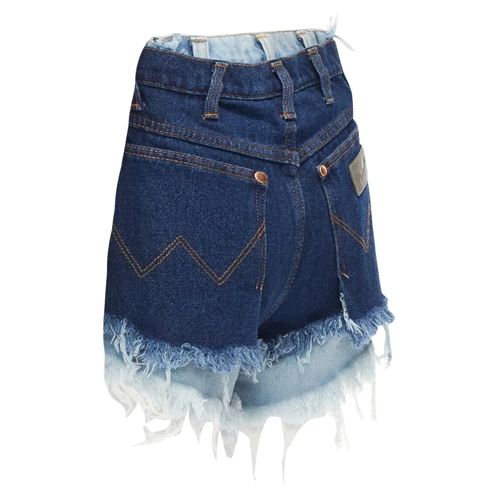 Natasha Zinko deconstructed double denim shorts 6