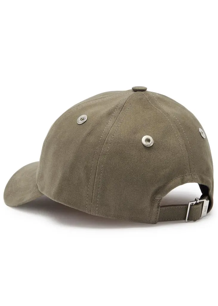 AMI Logo-embroidered cotton cap  2