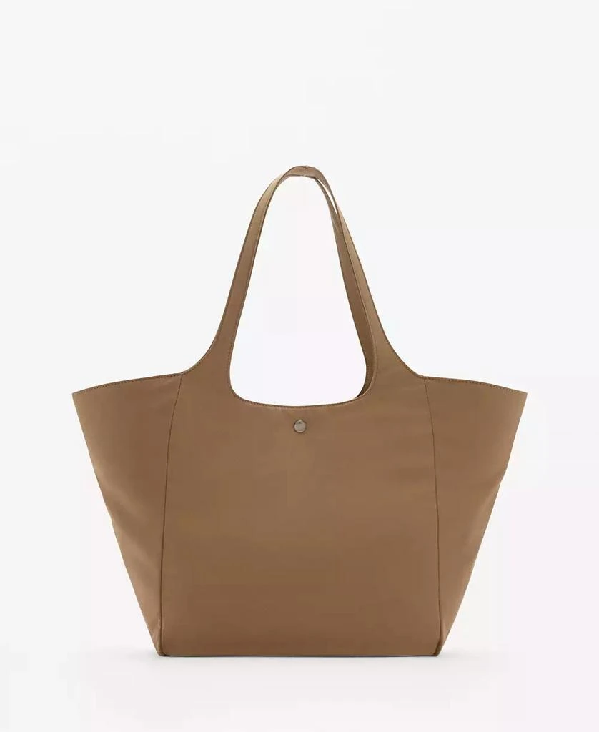 Mango Women's Double Handles Nylon Bag 1