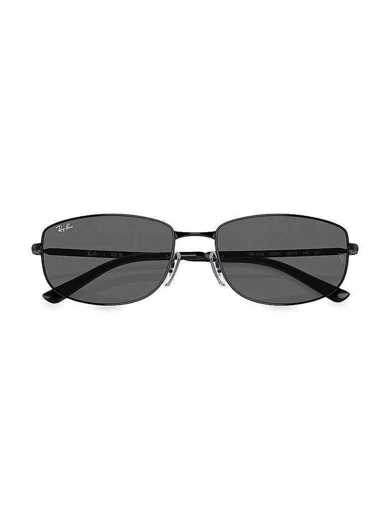 Ray-Ban RB3732 59MM Rectangular Sunglasses 5