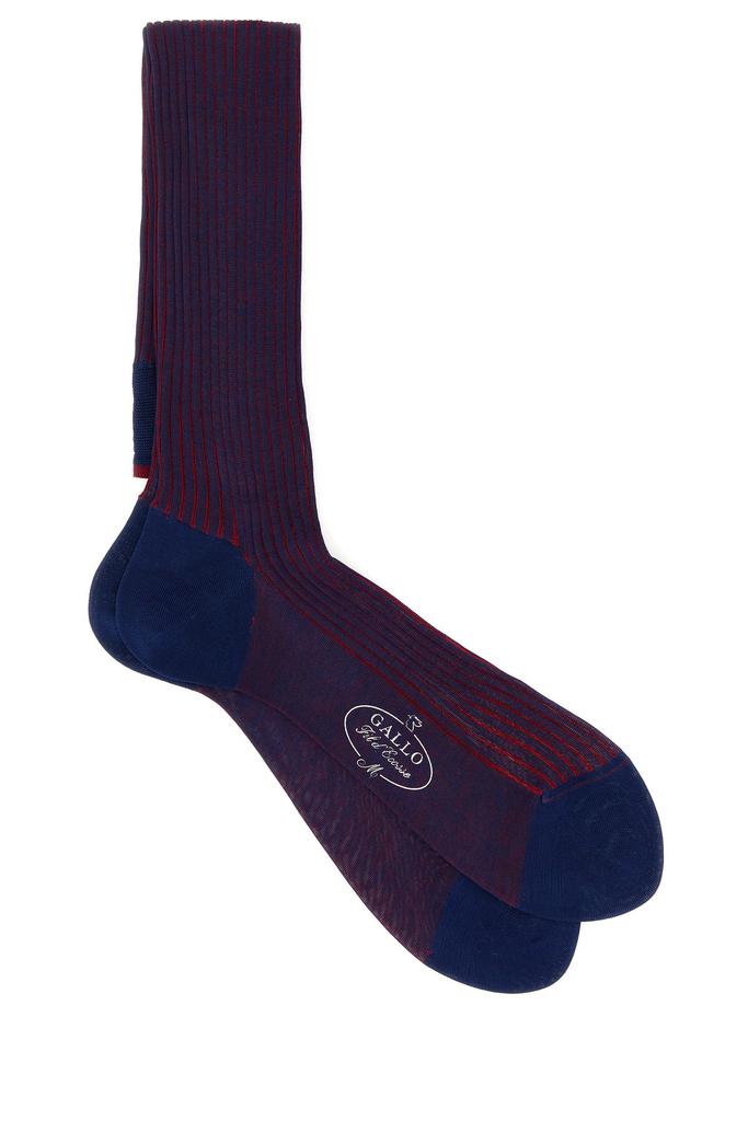 GALLO Two-tone cotton socks