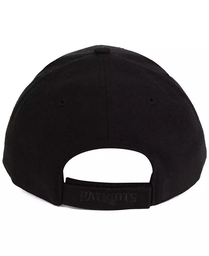 47 Brand New England Patriots Black 
Black MVP Strapback Cap 4