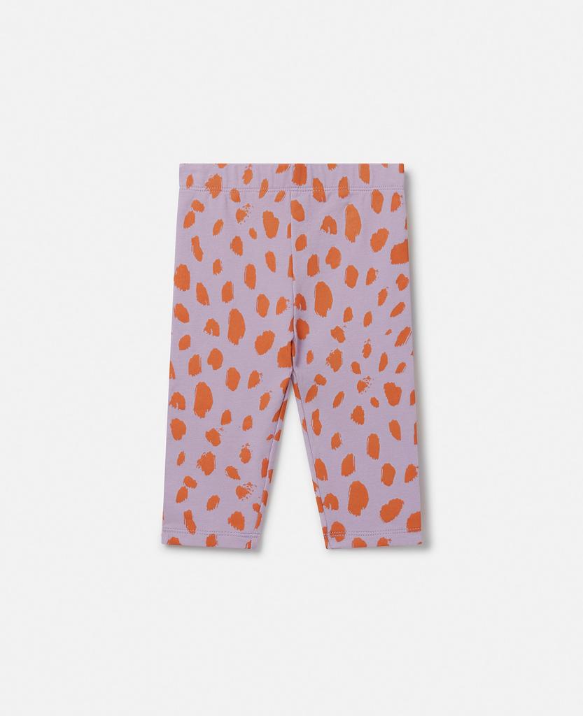 Stella McCartney Stella McCartney - Neon Leopard Print Leggings, Pink, Size: 24m