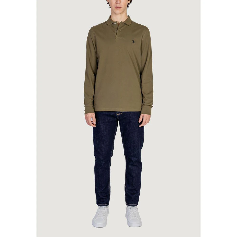 U.S. POLO ASSN. Green Cotton T-Shirt 5