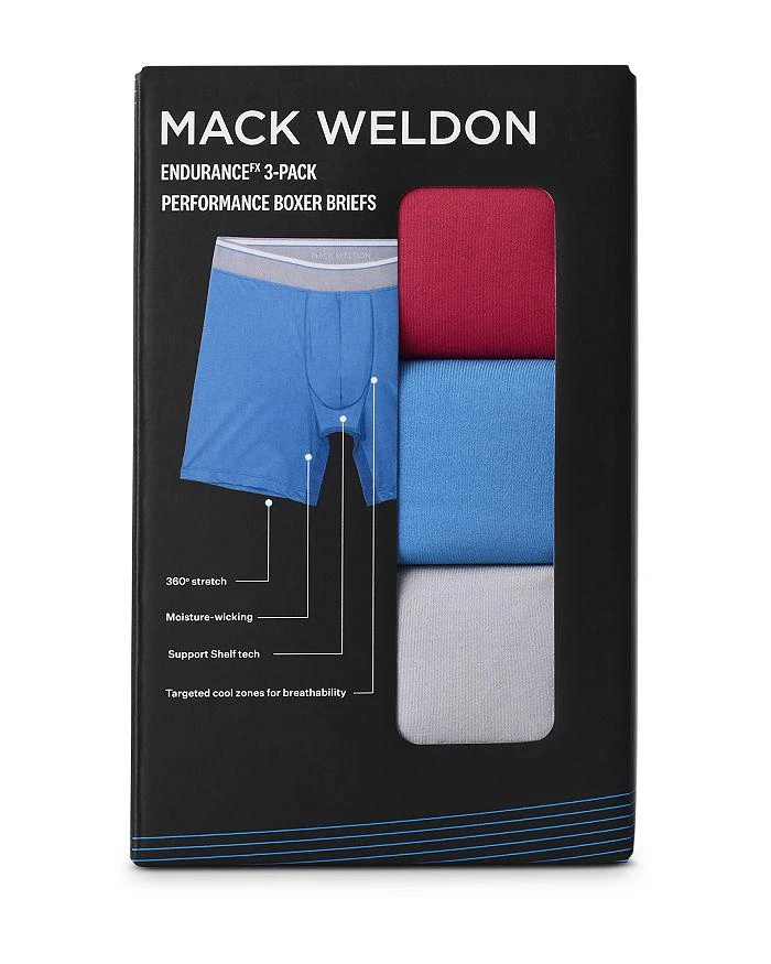 Mack Weldon Endurance FX Boxer Briefs, Pack of 3 2