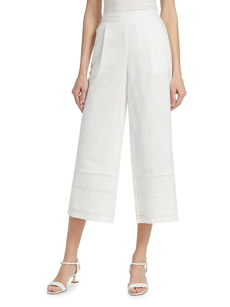 Tahari The Adelle Linen Pants 3