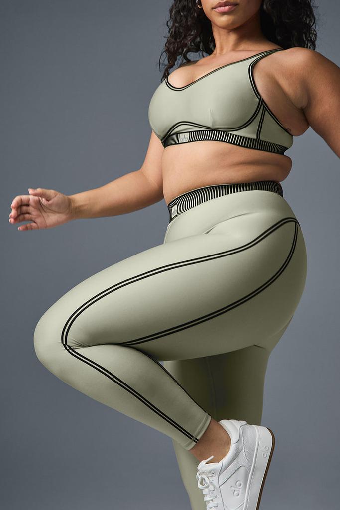 Airlift High-Waist 7/8 Line Up Legging - Limestone – On Sale Now