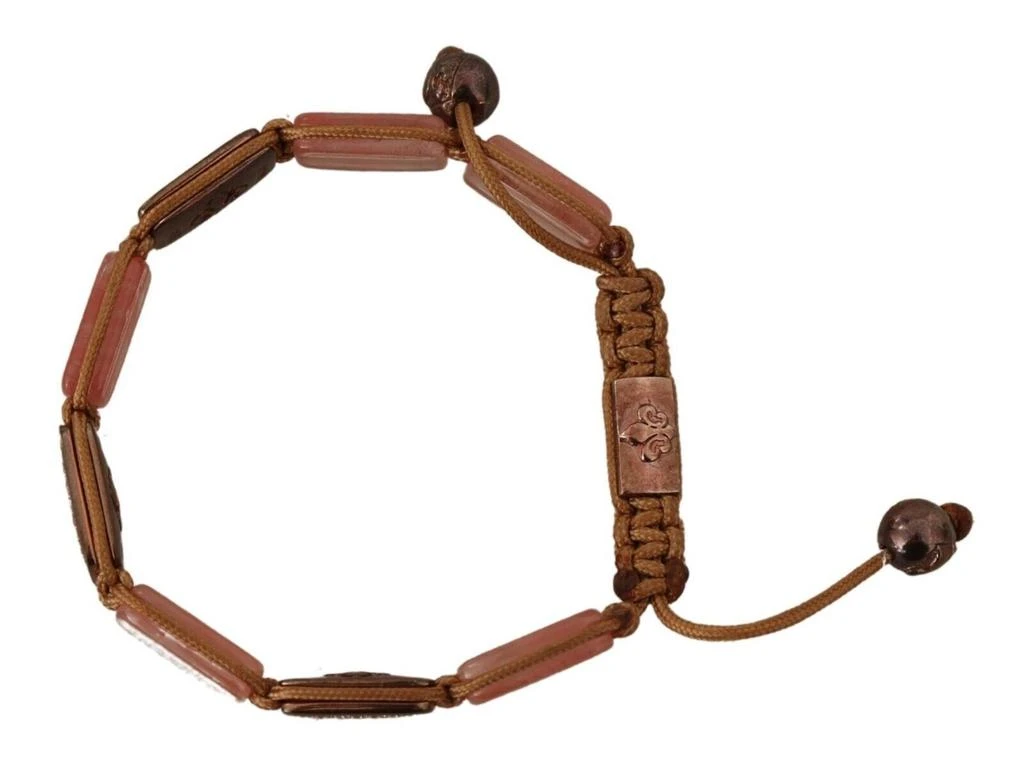 Nialaya Crystals Logo Embellished Adjustable Women's Bracelet 5