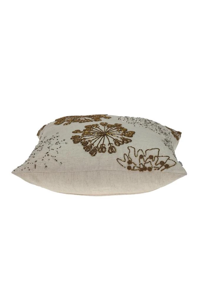 Parkland Periwinkle Beaded Accent Pillow 5