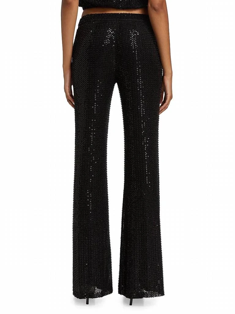 Ramy Brook Ramy Brook - Olivian Sequined Straight Leg Pants 3