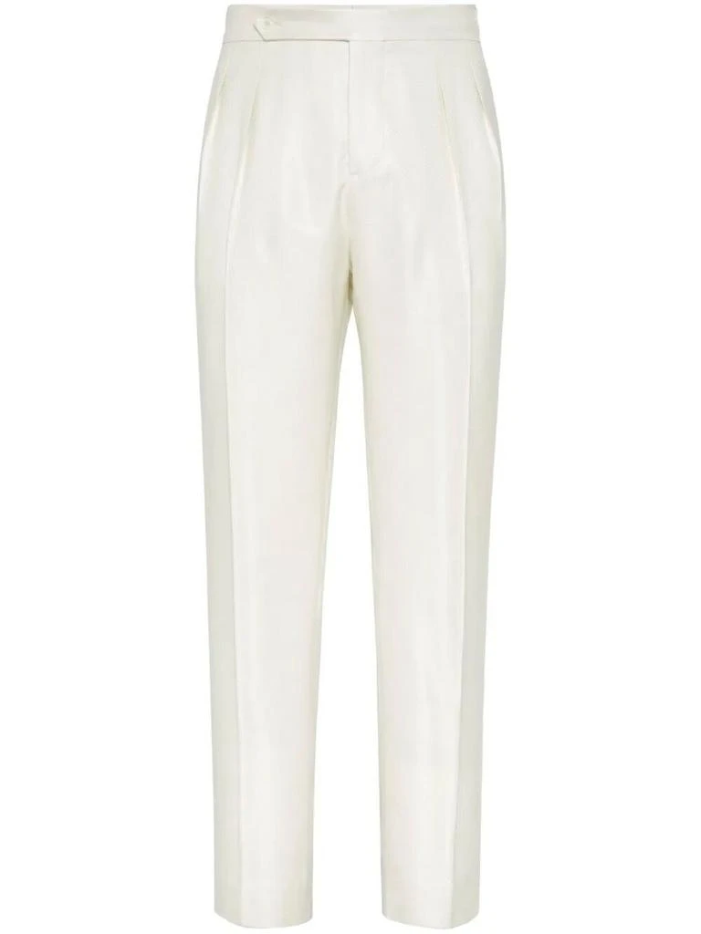 Brunello Cucinelli Brunello Cucinelli Tuxedo Pants 1