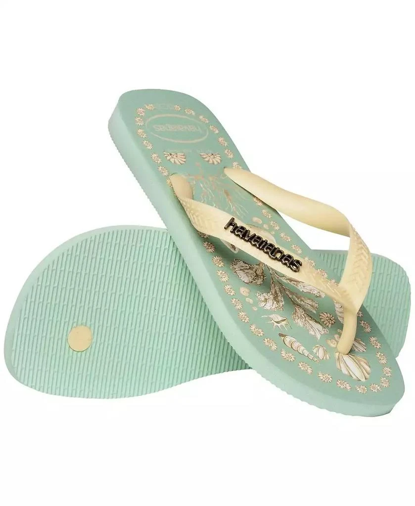 Havaianas Women's Top Tropicalia Slip On Sandals 5