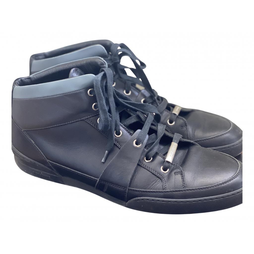 Dior Homme Dior Homme Leather high trainers