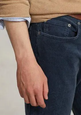 Ralph Lauren Varick Slim Straight Corduroy Pants 3
