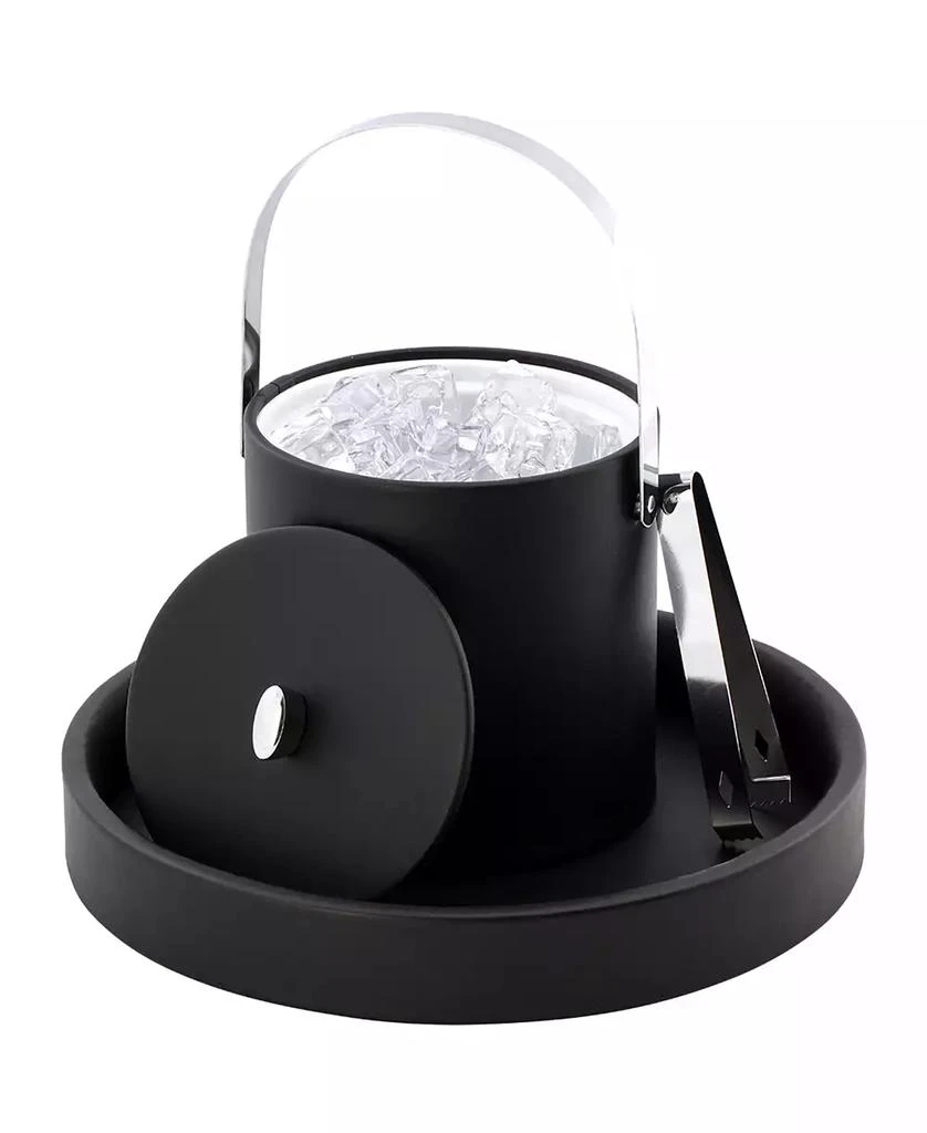 Kraftware Dorchester Ice Bucket and Ice Tong 3