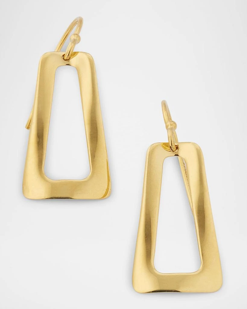 Ippolita 18K Classico Small Wavy Open Shape Earrings