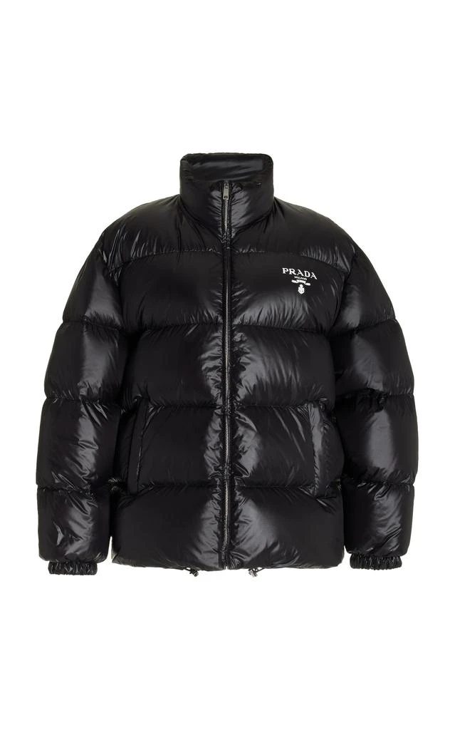 Prada Prada - Re-Nylon Down Jacket - Black - IT 46 - Moda Operandi 1