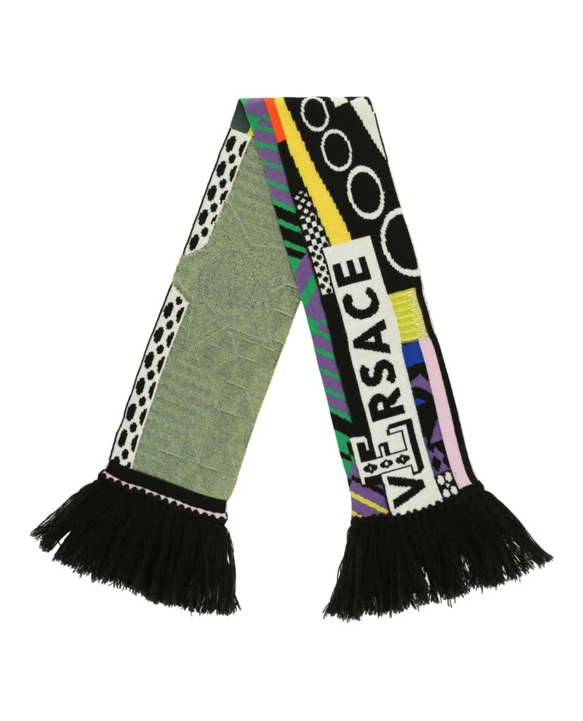 Versace Multi-Pattern Scarf 2