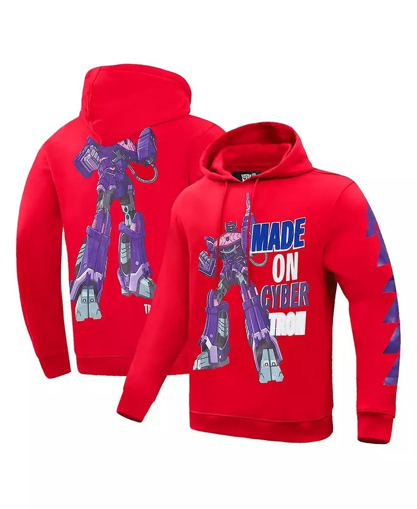 Freeze Max Men's and Women's Red Transformers Made On Cybertron Pullover Hoodie 1